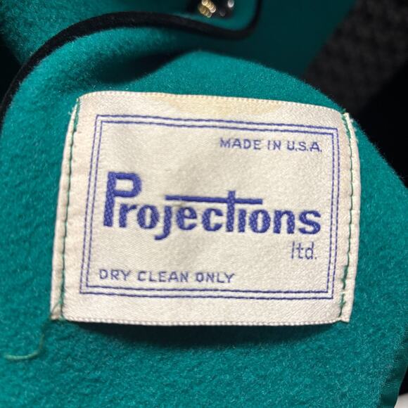 Vintage Projections Womens 70s 80s Academia Twee Wool Winter Coat Size M Cozy - Picture 6 of 6